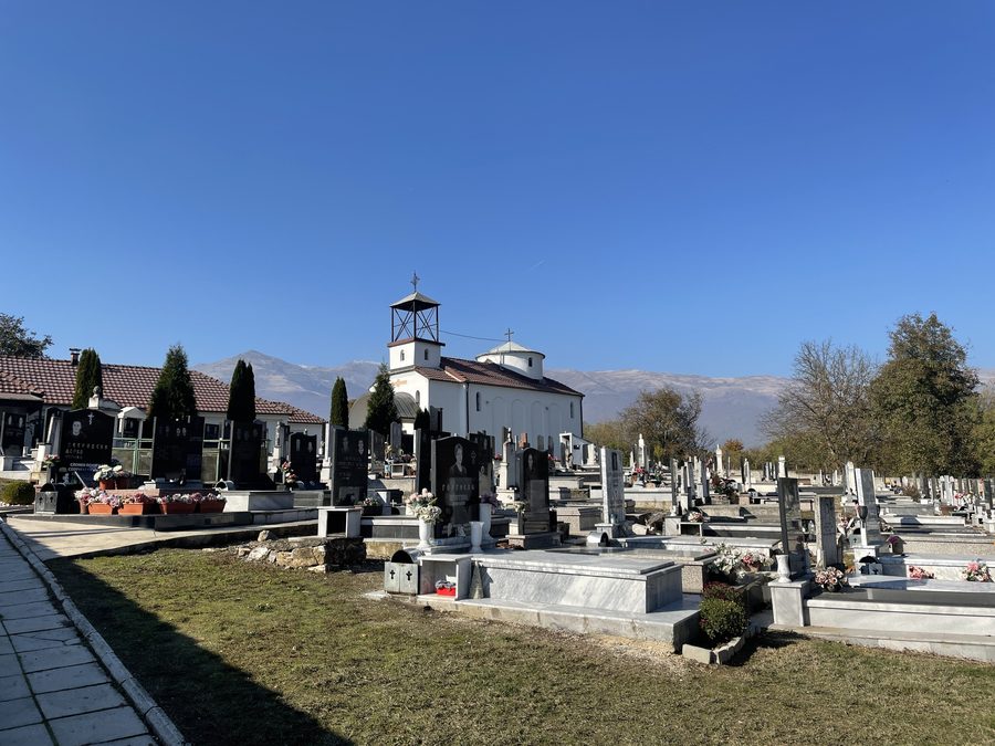 Église Saint-Michel-Archange dans le village de Jegunovce.