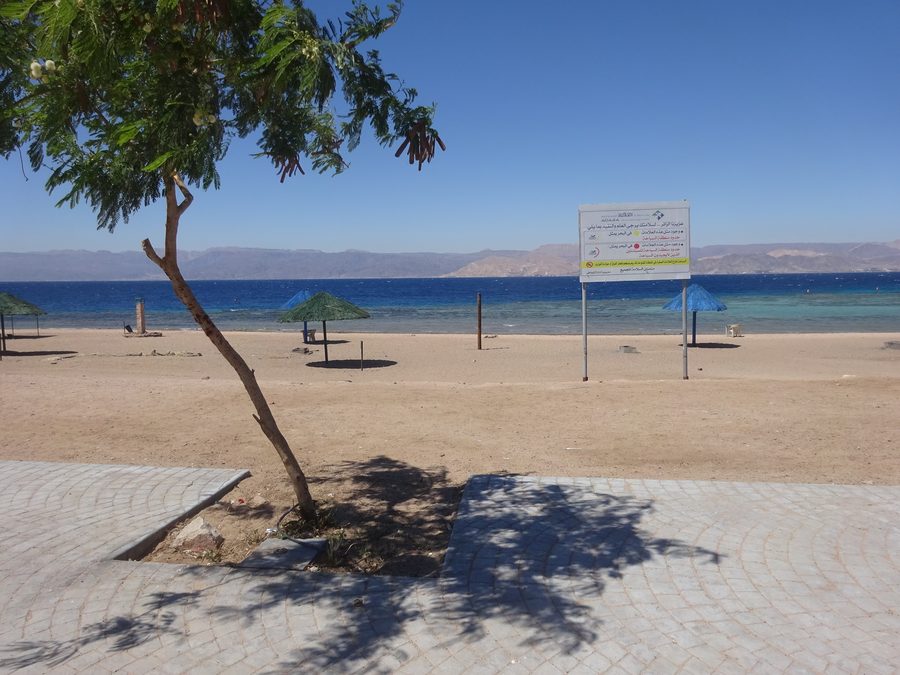 South Beach sur la côte d’Aqaba en Jordanie