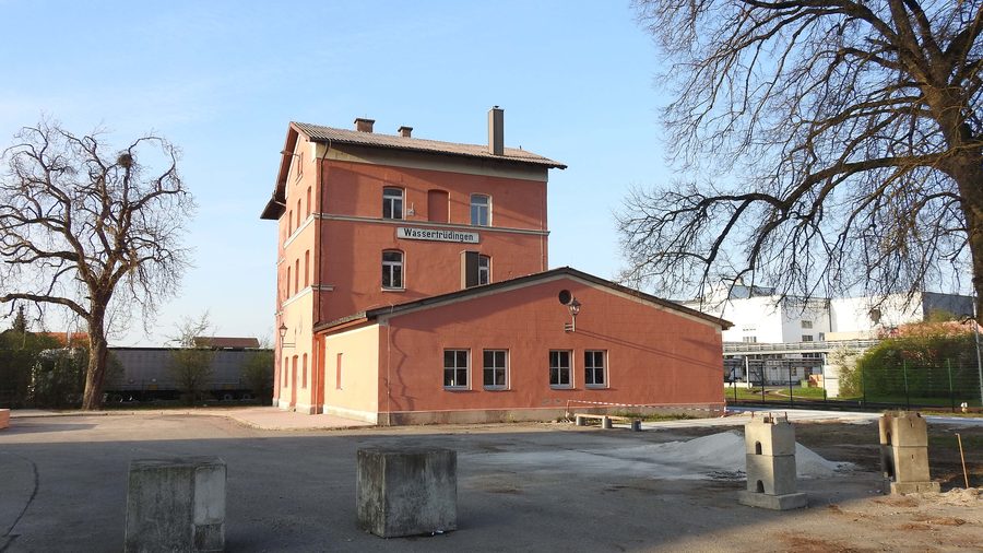 Ancienne gare à Wassertrüdingen