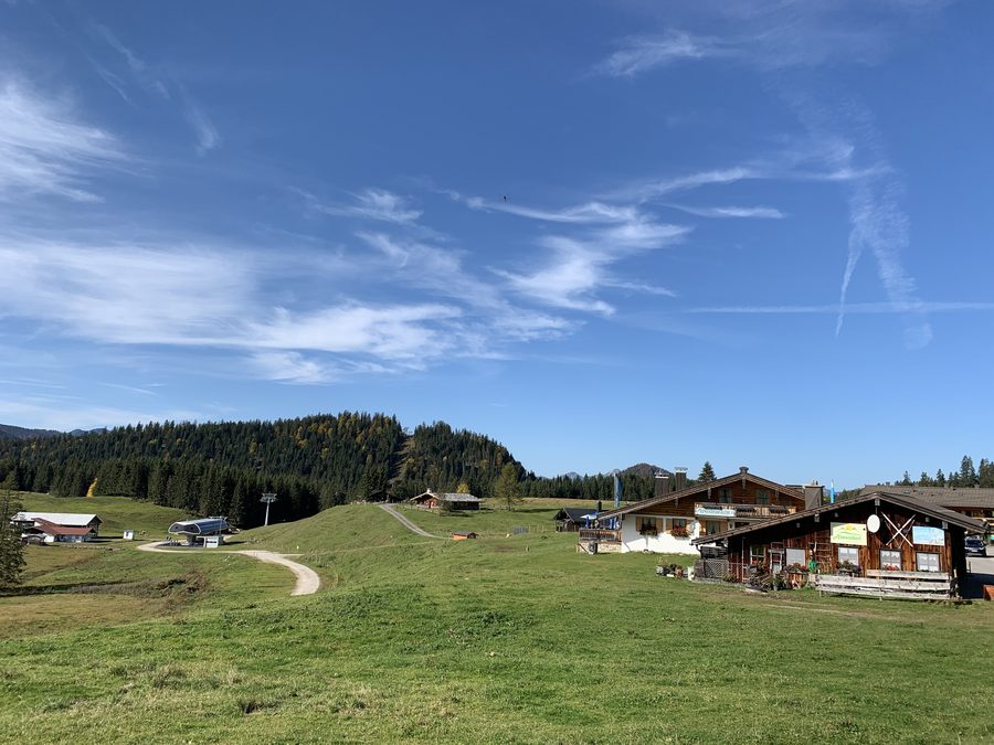 Vue vers le sud depuis la Winklmoos-Alm