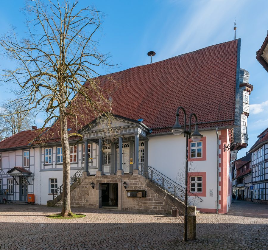 Hôtel de ville historique à Osterode am Harz