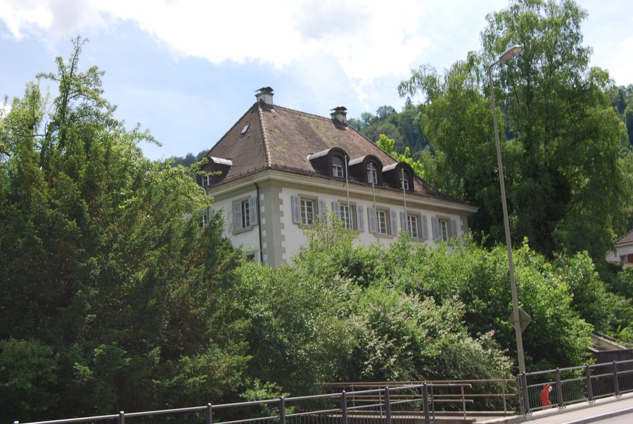 Vue du village de Waldenburg dans le canton de Bâle-Campagne
