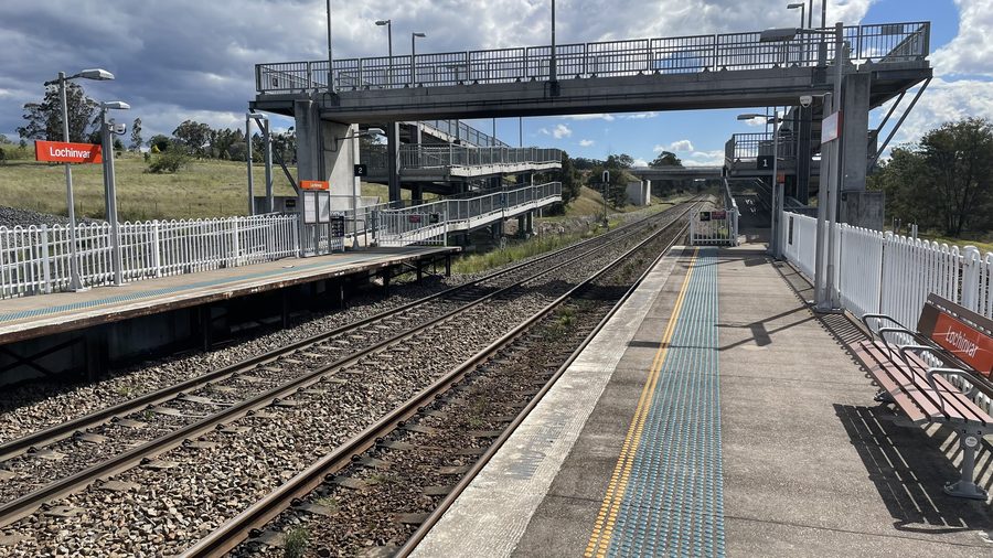 Gare de Lochinvar en Nouvelle-Galles du Sud