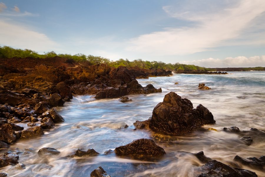 Coastal waters at Ahihi-Kinau near Makena, Maui