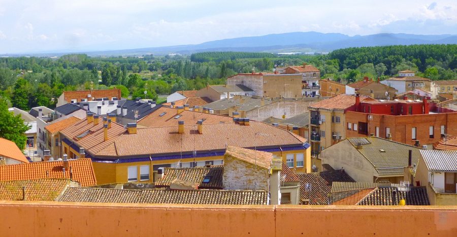 Vue de San Adrián en Navarre