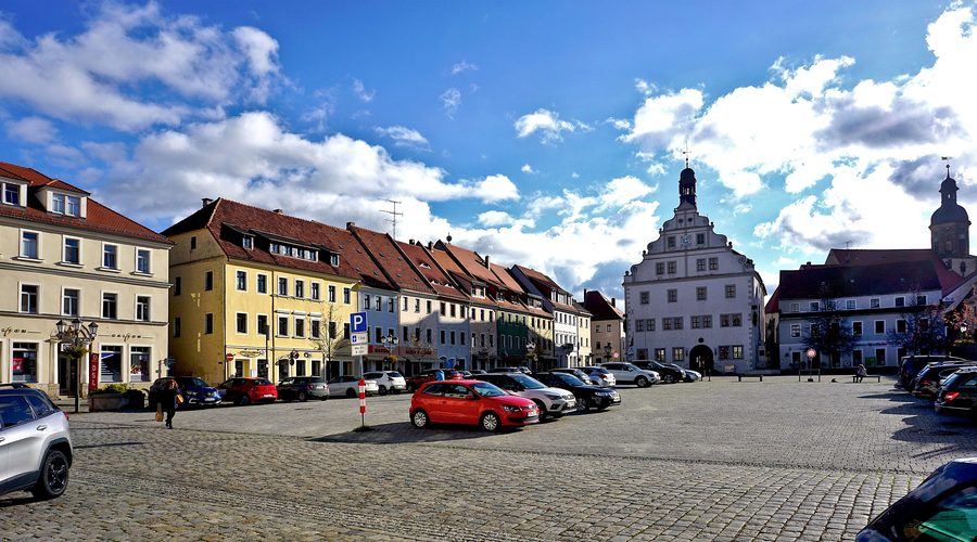 Place du marché à Dippoldiswalde