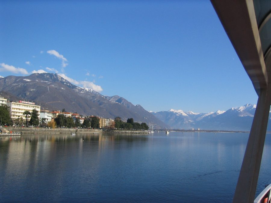 Lac Majeur à Locarno, au Tessin