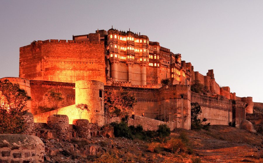 Fort de Mehrangarh à Jodhpur, Rajasthan