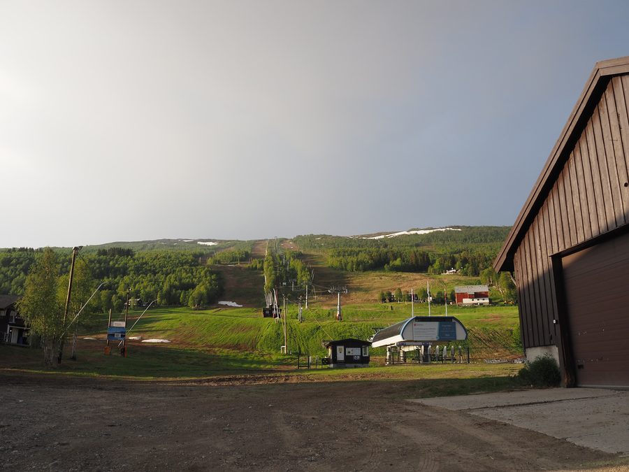 Domaine skiable de Bjorli en hiver