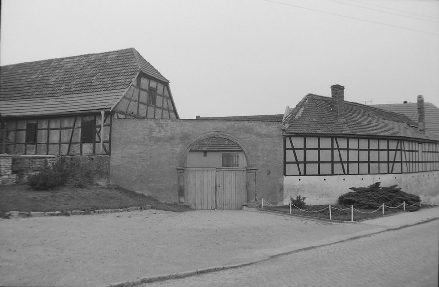 Kromsdorf en Thuringe, photo prise en 1988