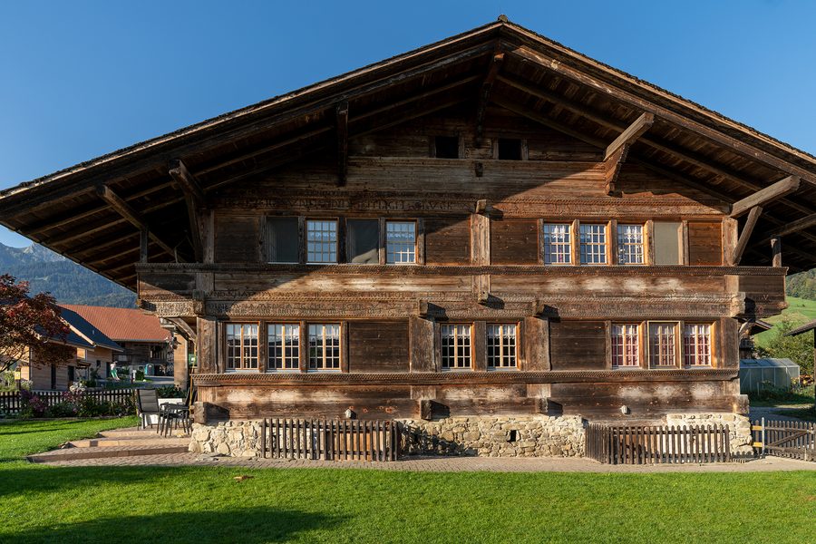Ferme à Mettlen près de Wattenwil dans le canton de Berne