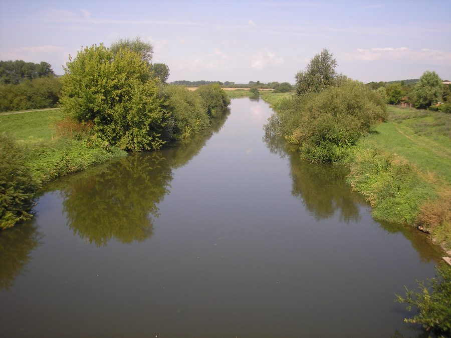 L’Unstrut à Roßleben en Thuringe