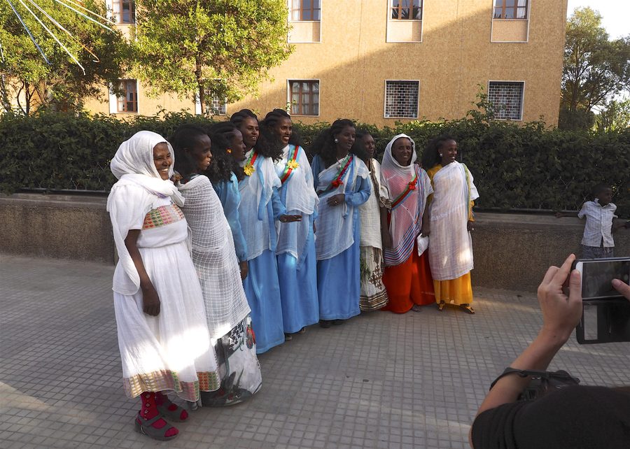 Scène de rue à Asmara