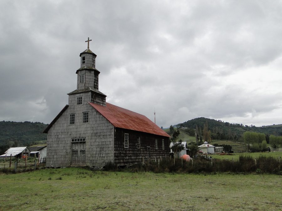 Église historique en bois à Chullec sur l’île de Quinchao, Chiloé