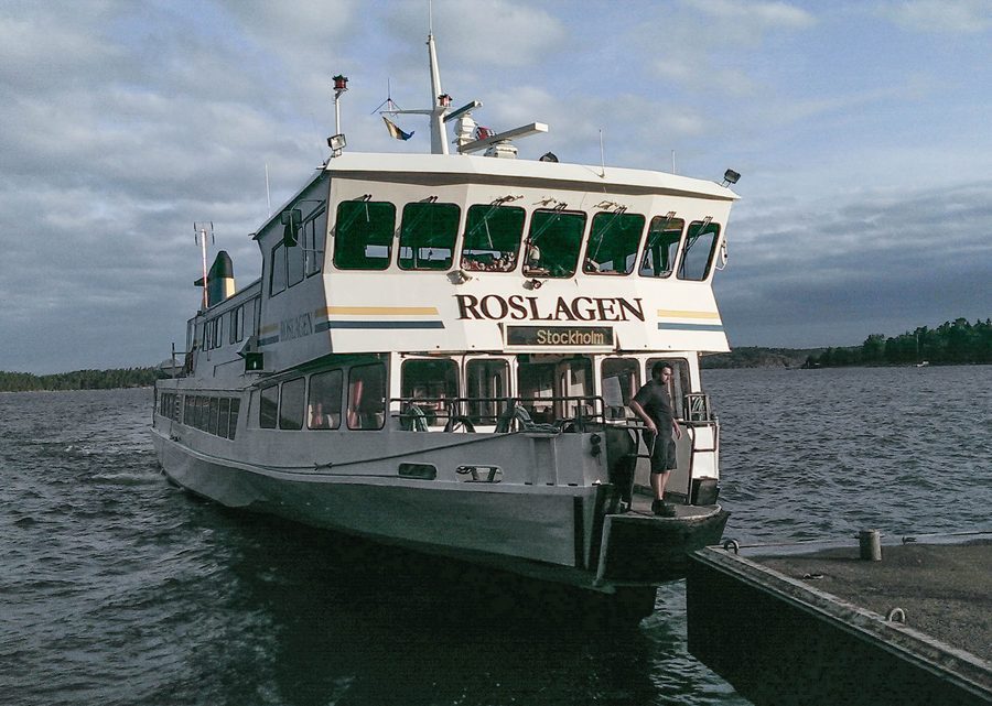 M/S Roslagen près de Ljusterö dans l’archipel de Roslagen