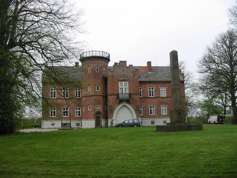 Bâtiment principal de Steensgaard sur Langeland