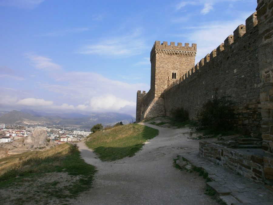 Forteresse génoise à Soudak, Crimée