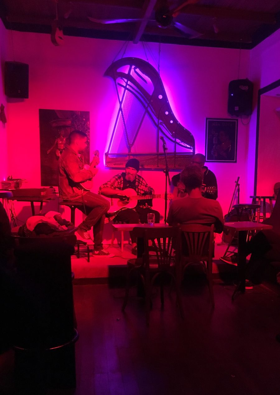 Scène musicale à São Vicente