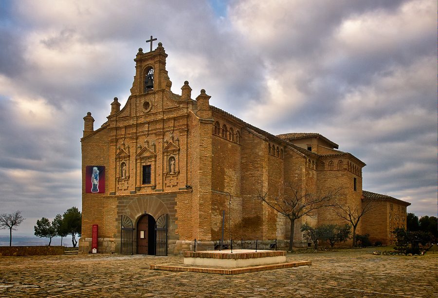Ermita de la Virgen del Yugo près d’Arguedas en Navarre
