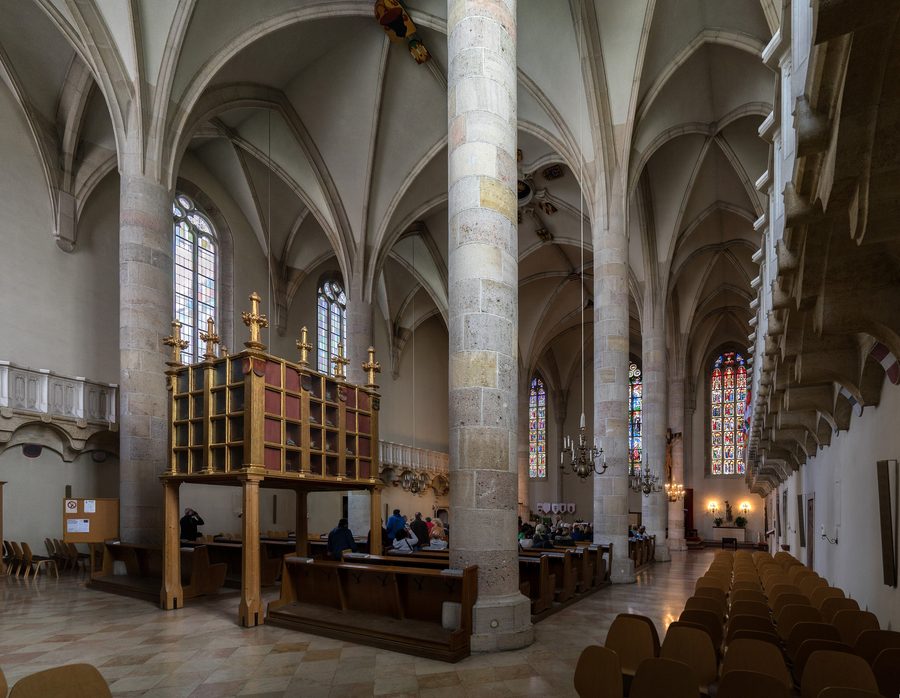 Chapelle Saint-Georges reconstruite à l’Académie militaire thérésienne de Wiener Neustadt.