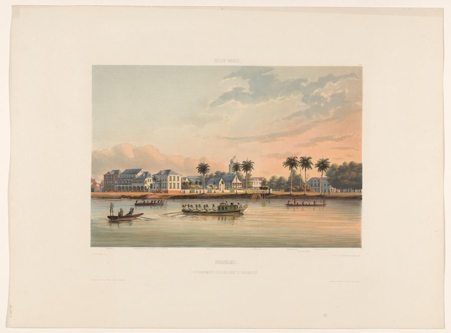 Paramaribo au bord de l’eau