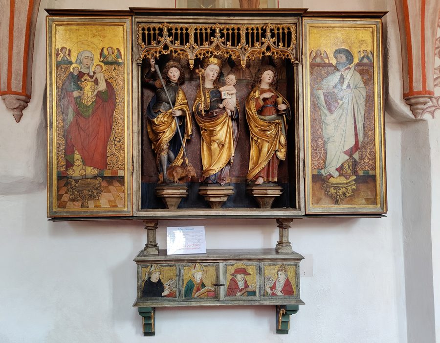 Église paroissiale évangélique à Langenzenn dans l’arrondissement de Fürth