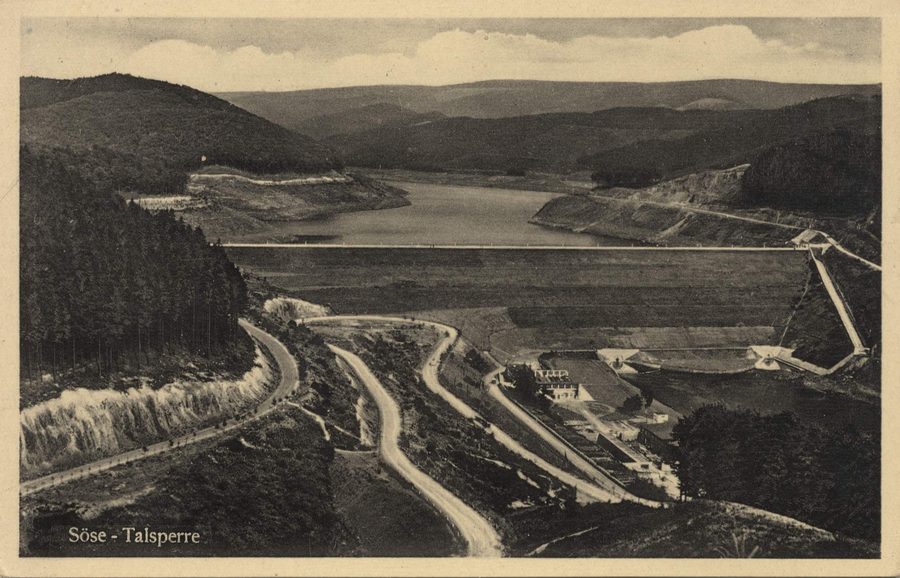 Barrage de la Sösetalsperre dans le Harz près d’Osterode am Harz