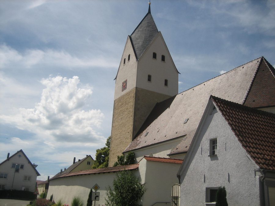 Église Saint-Barbara à Holzkirch dans l'arrondissement d'Alb-Donau