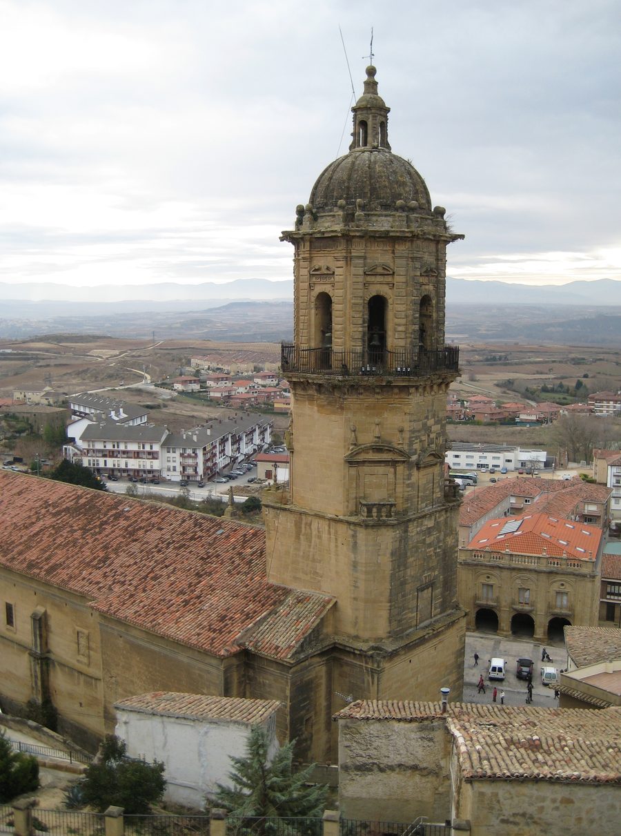 Vue de Labastida et des paysages de La Rioja Alavesa