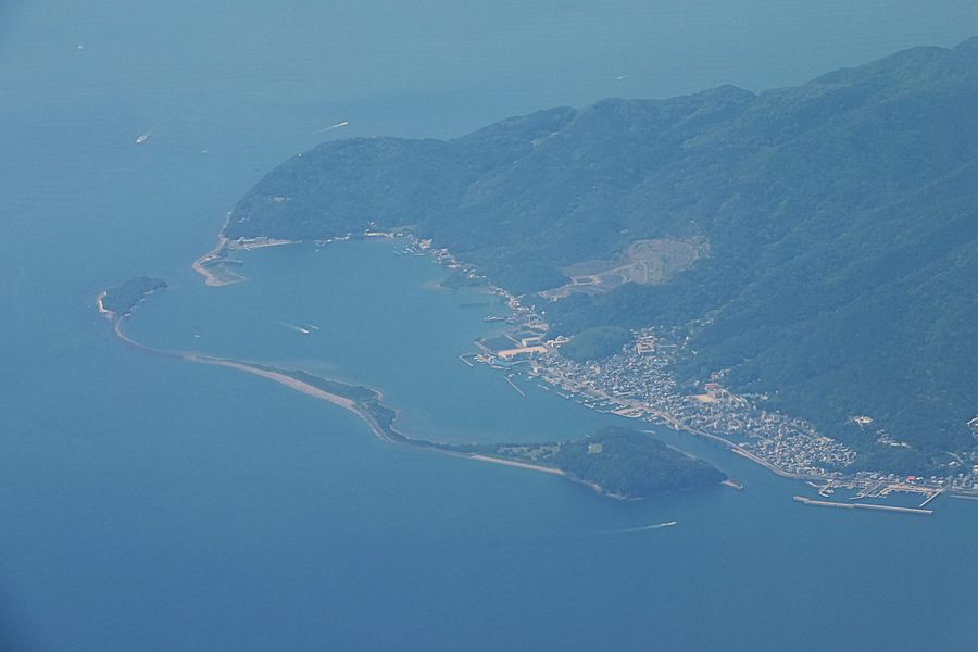 Paysage côtier autour de Narugashima sur l’île d’Awaji, dans la préfecture de Hyōgo.