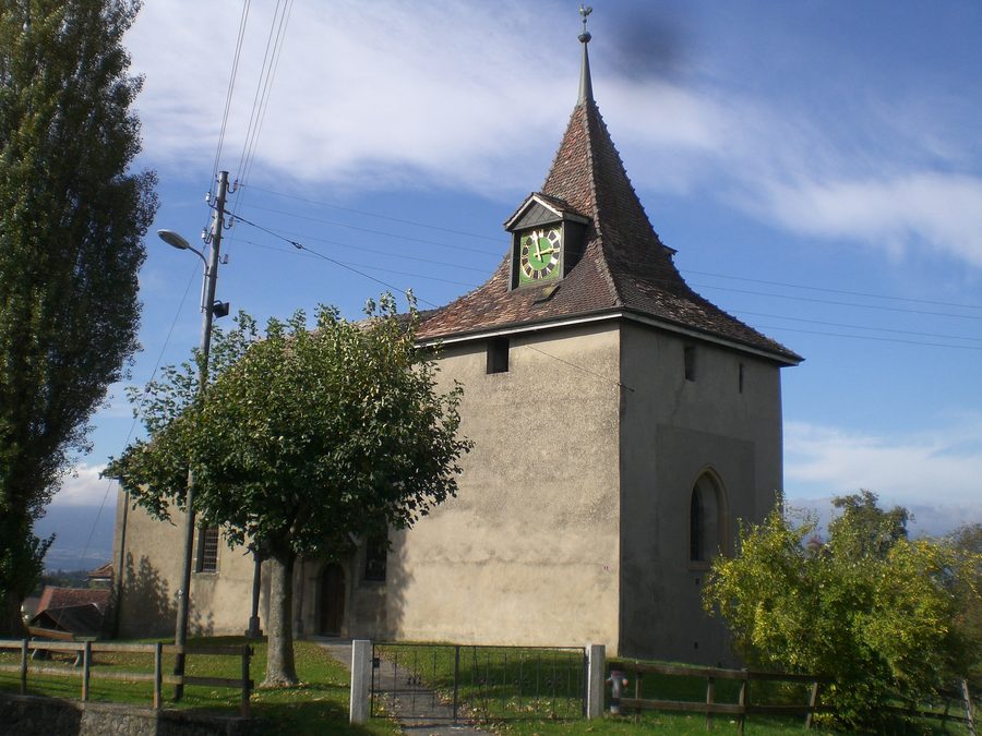 Église de Vuarrens dans le canton de Vaud
