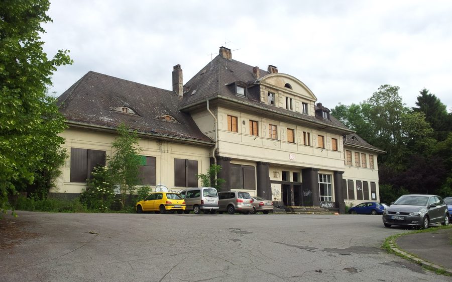 Bâtiment de la gare de Friedrichsthal (Sarre)