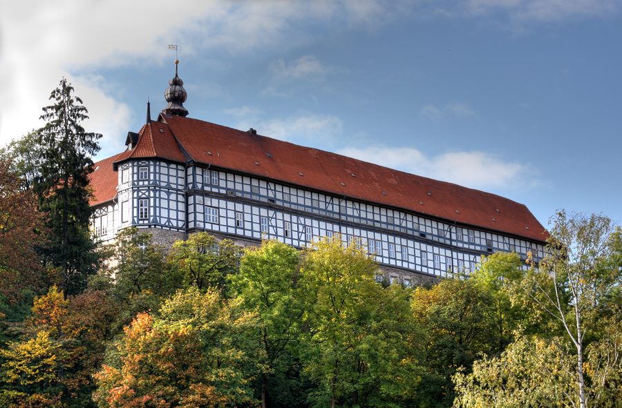 Château de Herzberg à Herzberg am Harz, vu de l’est