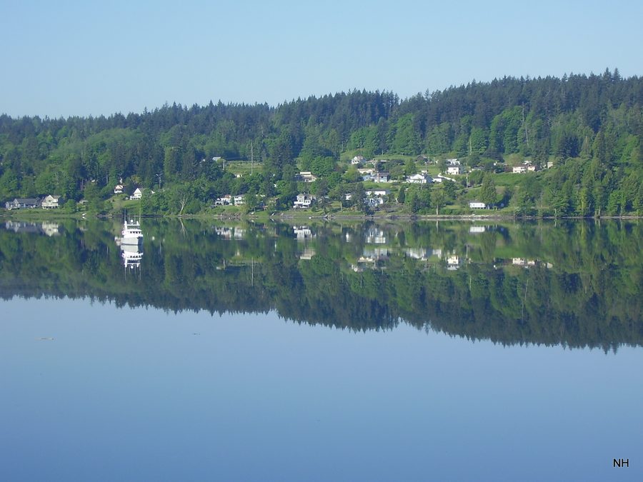 Poulsbo sur la Liberty Bay à Kitsap