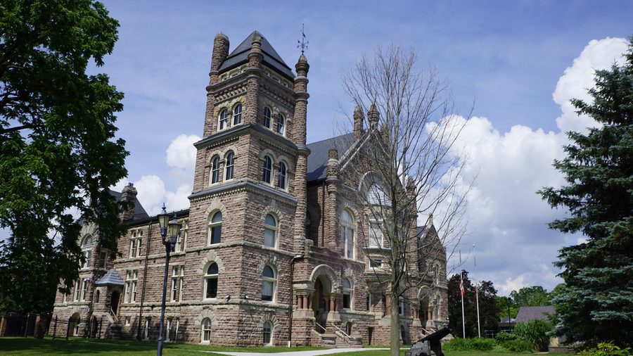 Palais de justice du comté d’Oxford à Woodstock, Ontario