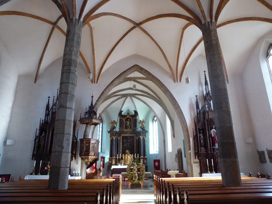 Église paroissiale Saint-Georges à Sankt Georgen am Walde en Haute-Autriche