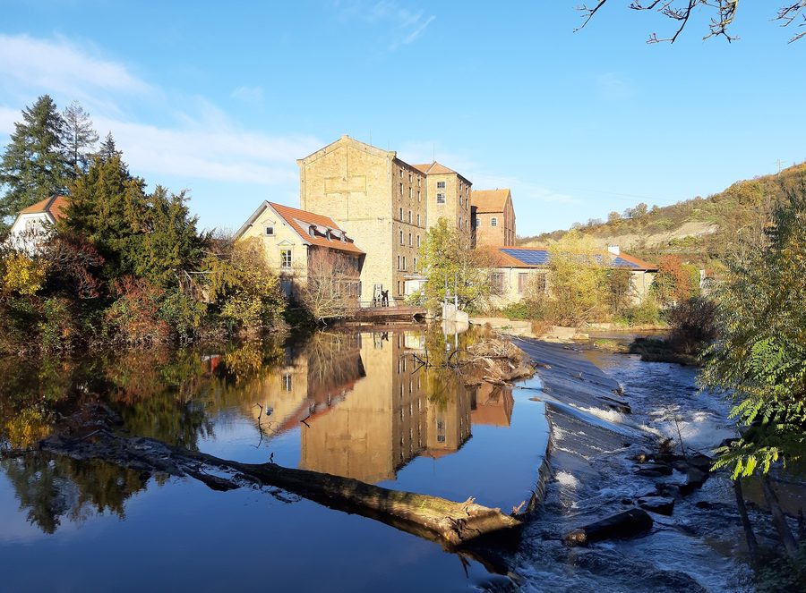 Barrage et moulin banal à Odernheim am Glan