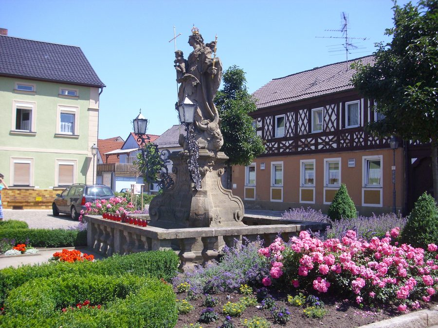 Rattelsdorf en Haute-Franconie dans la vallée de l’Itz