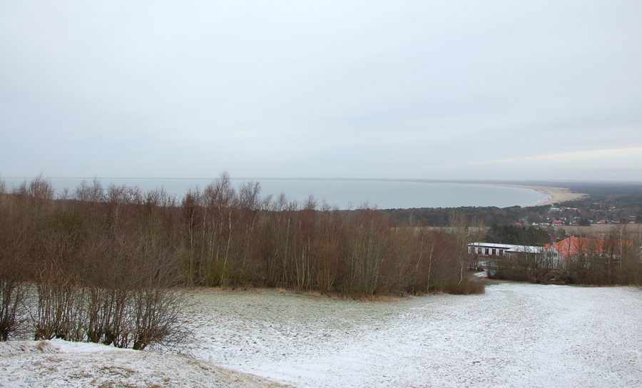 Vue de l’Esterhøj sur la baie de Sejerø dans l’Odsherred