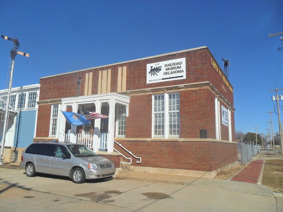 Le Railroad Museum of Oklahoma à Enid, Oklahoma